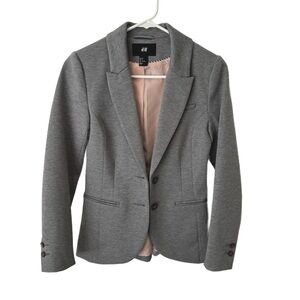 hm • lined blazer
